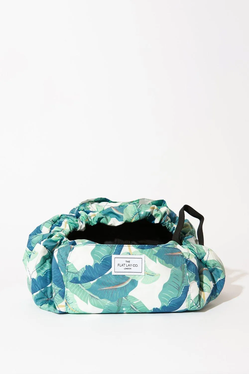 Beauty Tools | Tropical Open Flat Makeup Bag | The Flat Lay Co