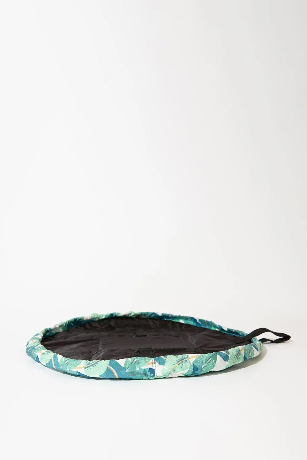 Beauty Tools | Tropical Open Flat Makeup Bag | The Flat Lay Co