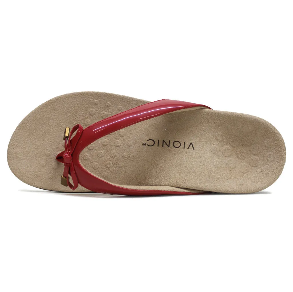 Bella Synthetic Women's Toe Post Slippers Sandals