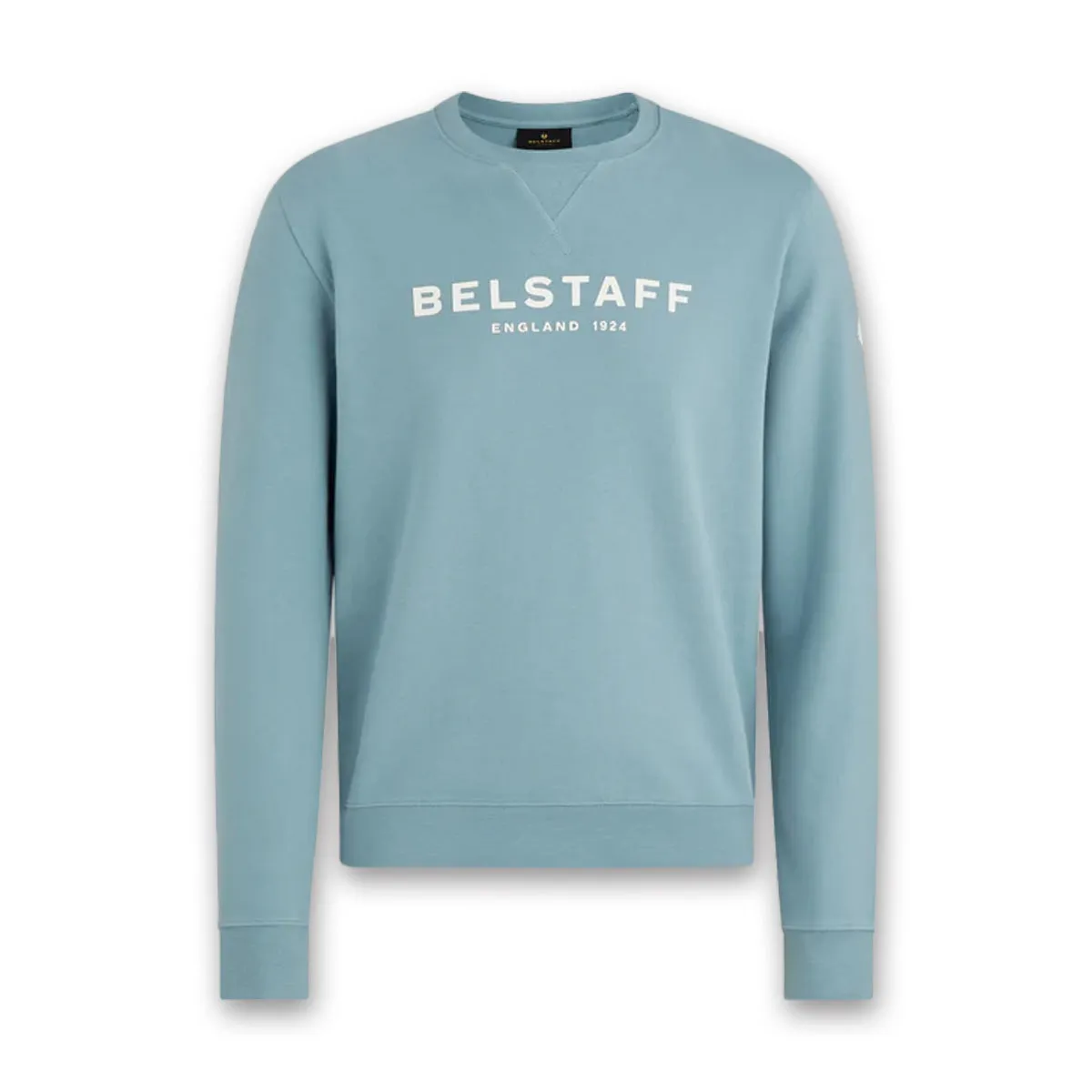 Belstaff 1924 Arctic Blue Logo Sweatshirt