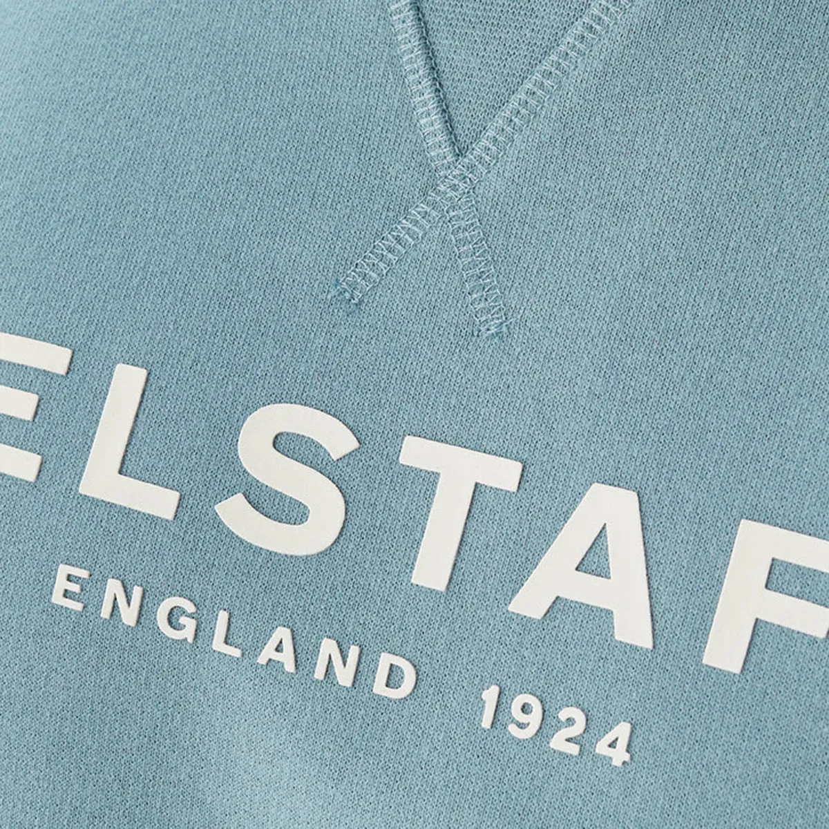 Belstaff 1924 Arctic Blue Logo Sweatshirt