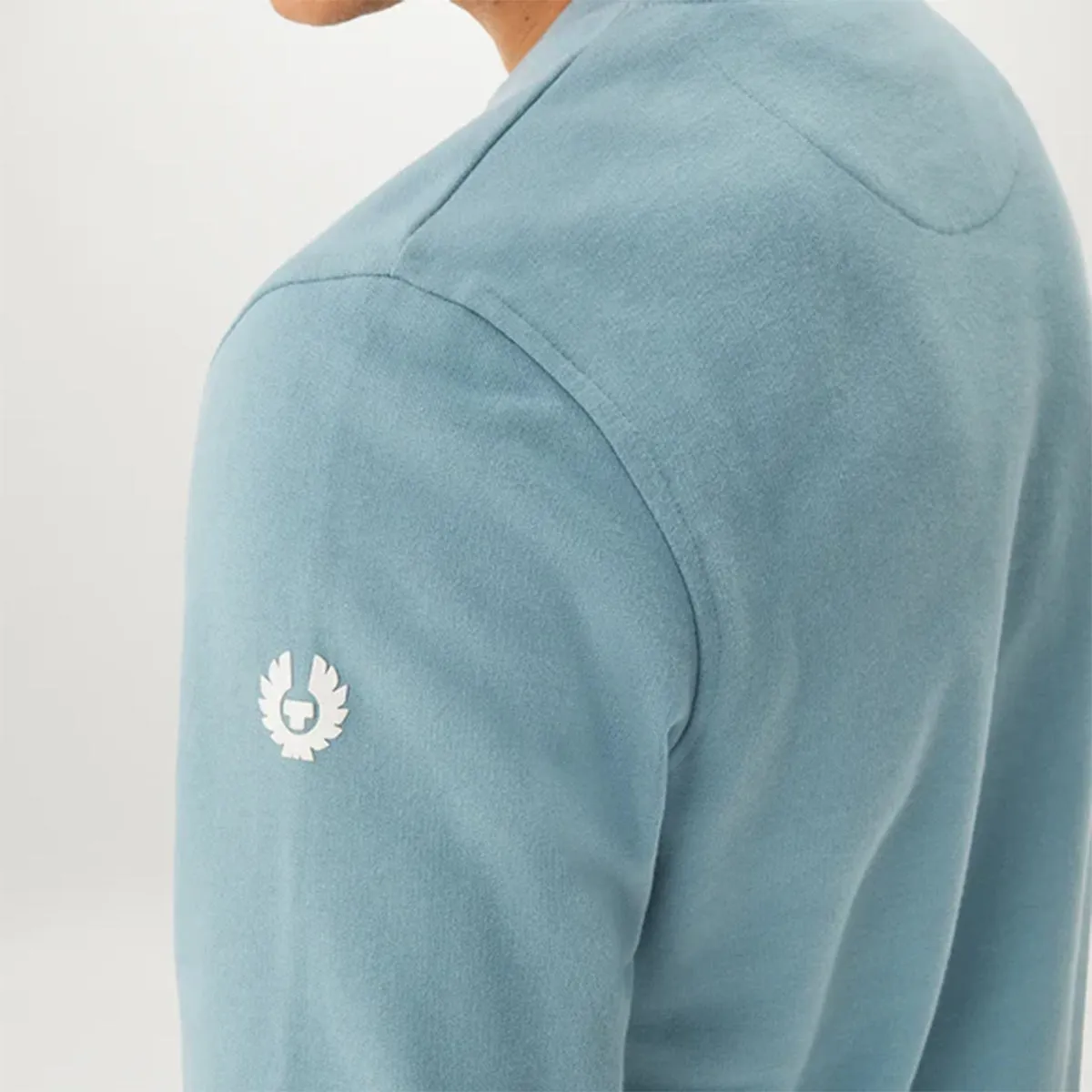 Belstaff 1924 Arctic Blue Logo Sweatshirt