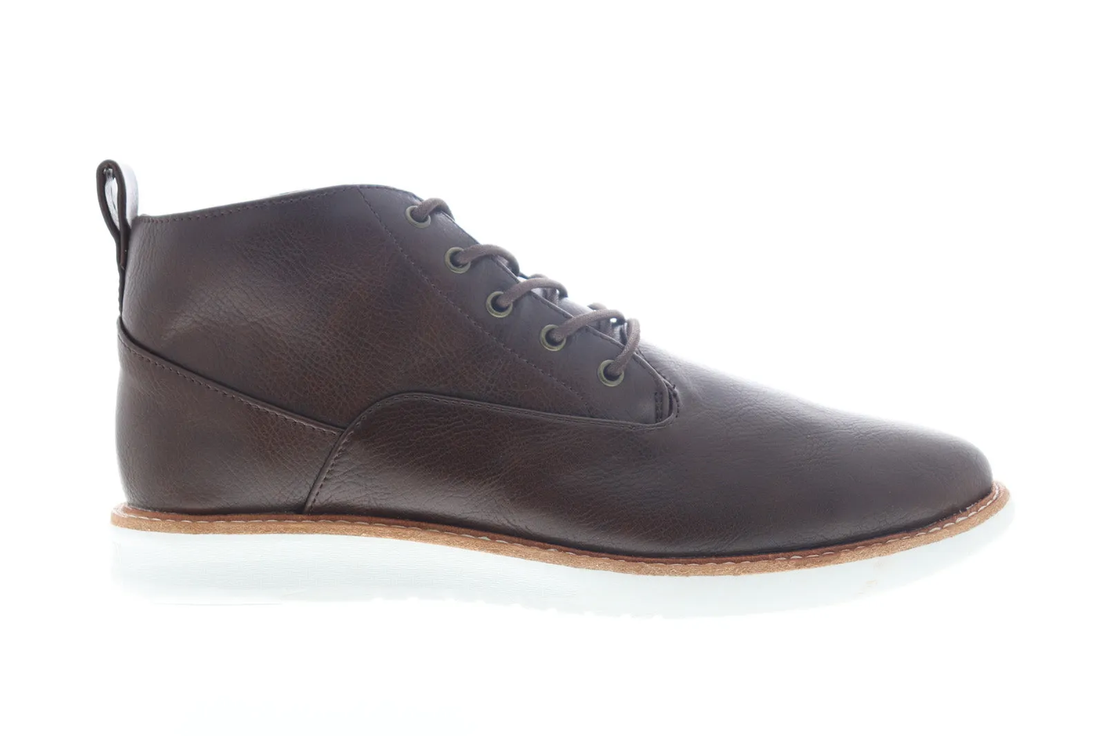 Ben Sherman Omega Men's Brown Leather Casual Chukka Boots