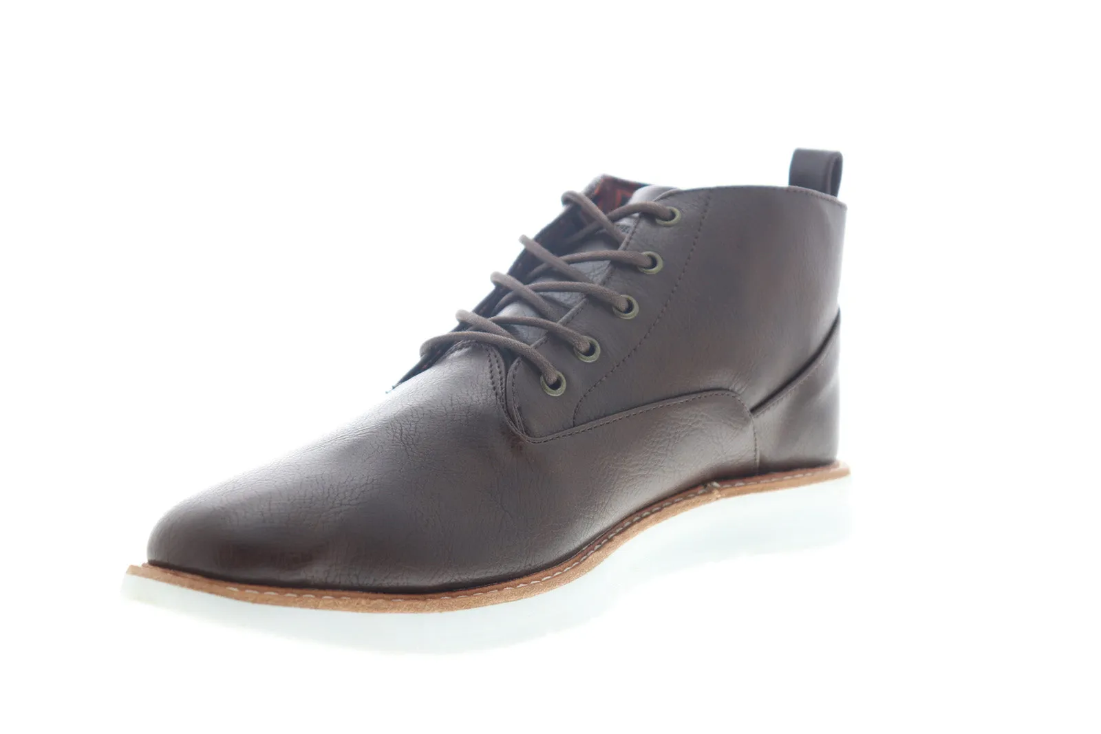 Ben Sherman Omega Men's Brown Leather Casual Chukka Boots