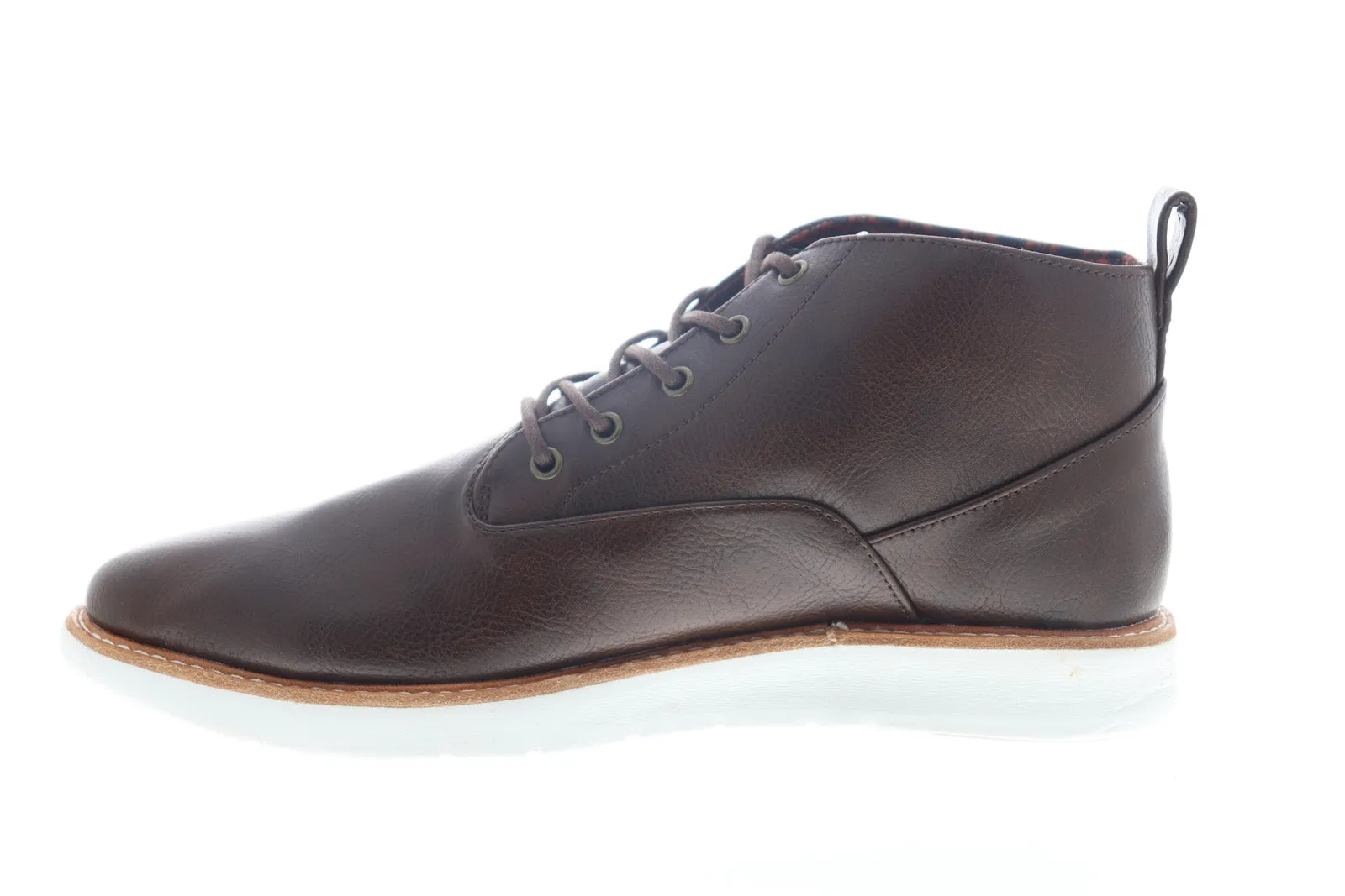 Ben Sherman Omega Men's Brown Leather Casual Chukka Boots