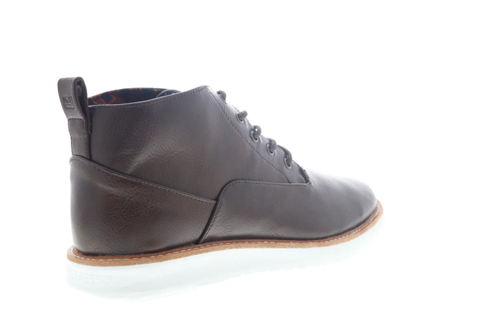 Ben Sherman Omega Men's Brown Leather Casual Chukka Boots