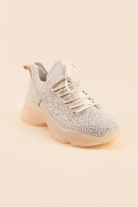 Berness Karla Rhinestone Dad Sneakers