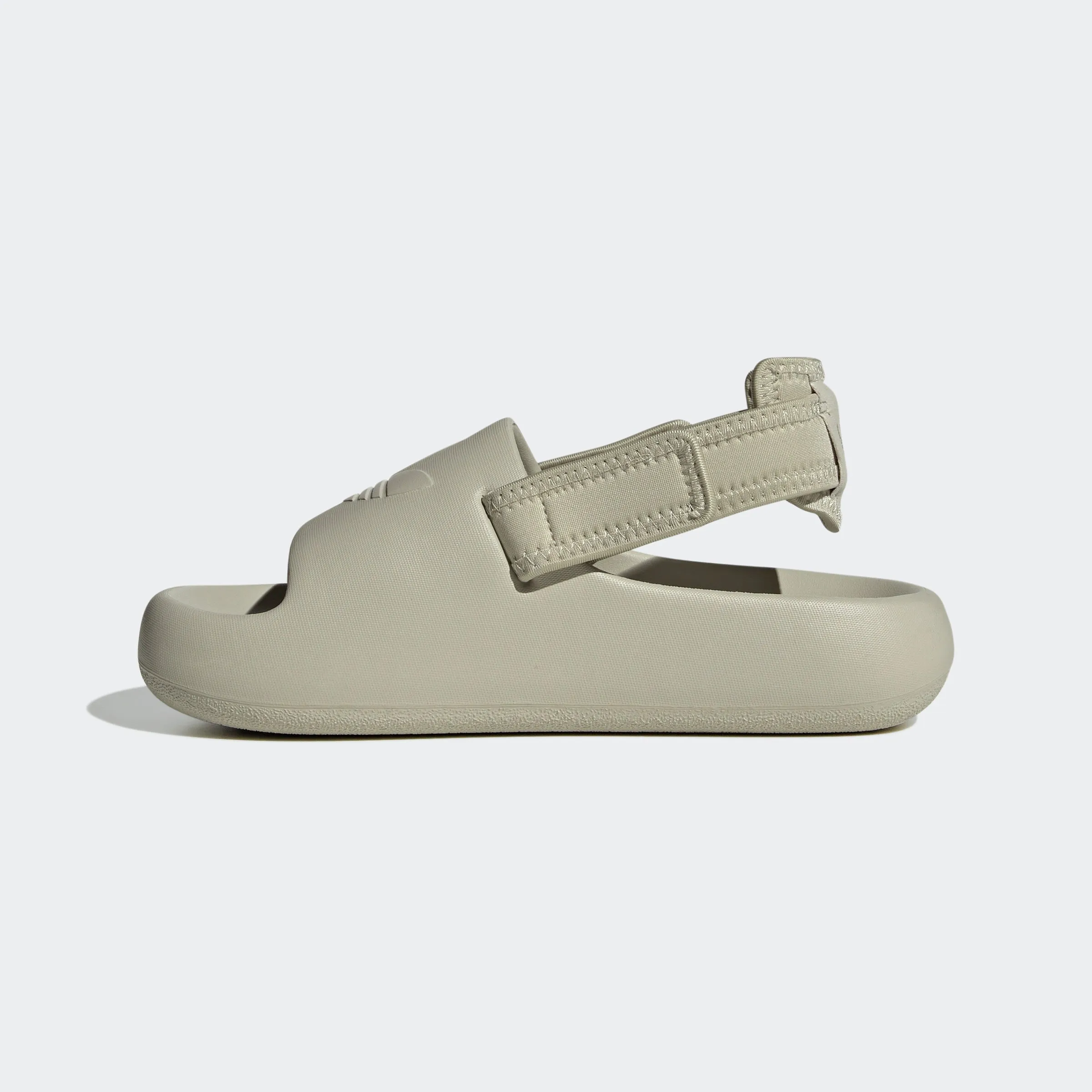 Big Kids adidas Originals Adifom Adilette Slides Putty Grey