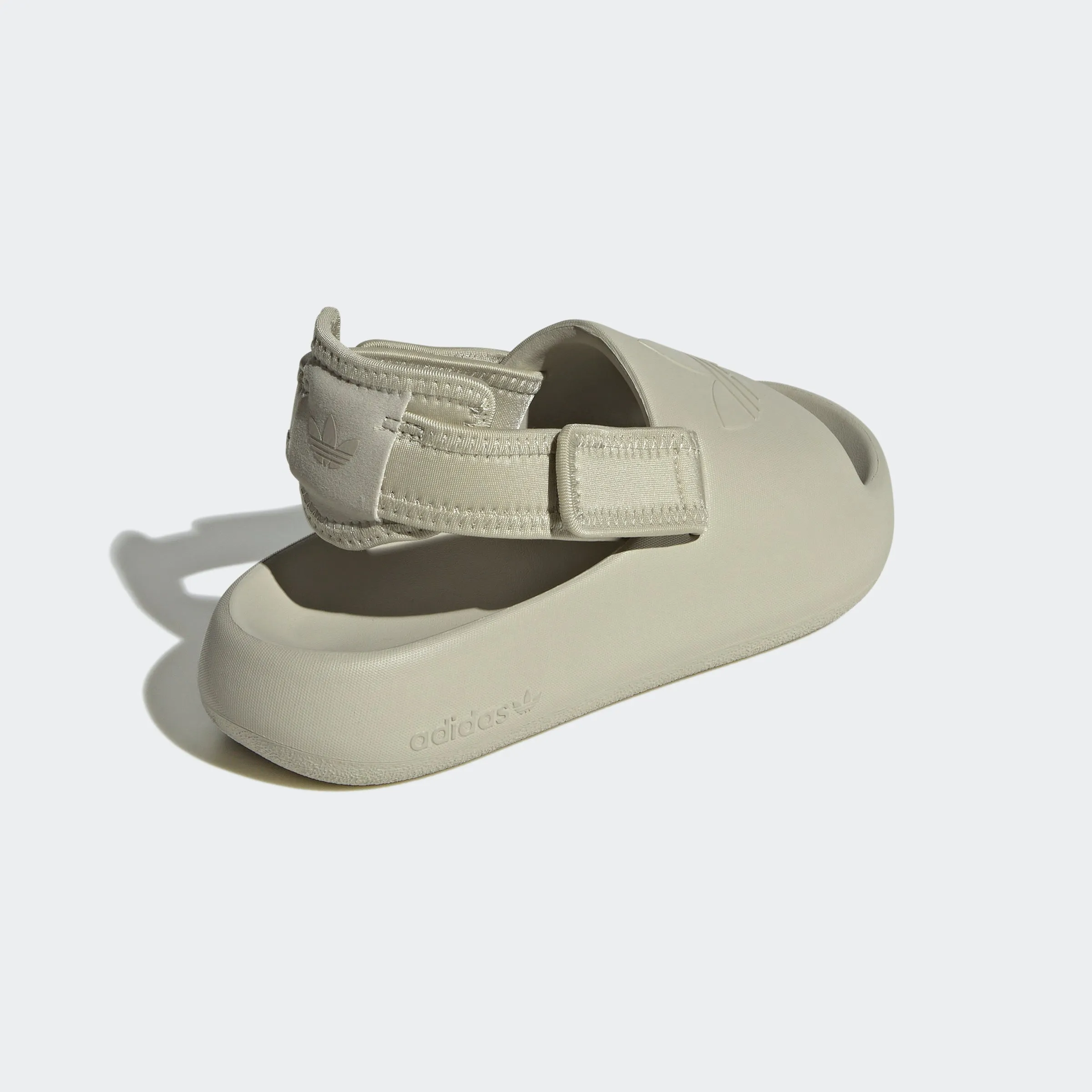 Big Kids adidas Originals Adifom Adilette Slides Putty Grey