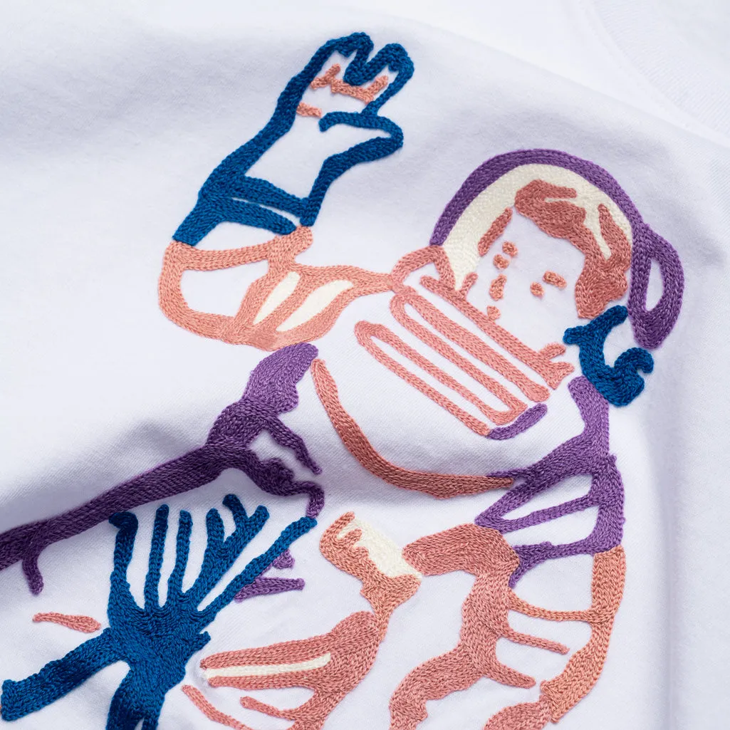 Billionaire Boys Club Astronaut Knit Tee - White