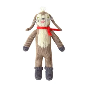 Pierre the Bunny Knit Doll with Rattle