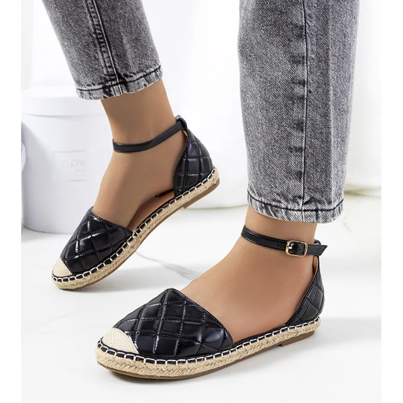 Black Espadrilles by Faiz