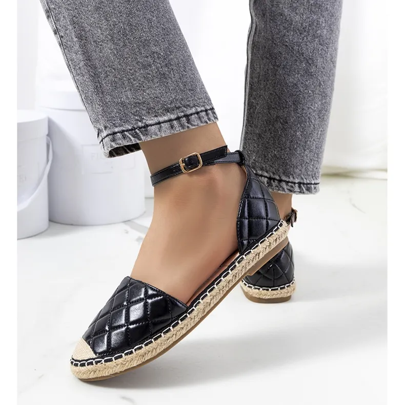 Black Espadrilles by Faiz