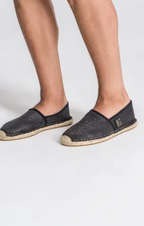 Black Artisan Espadrilles