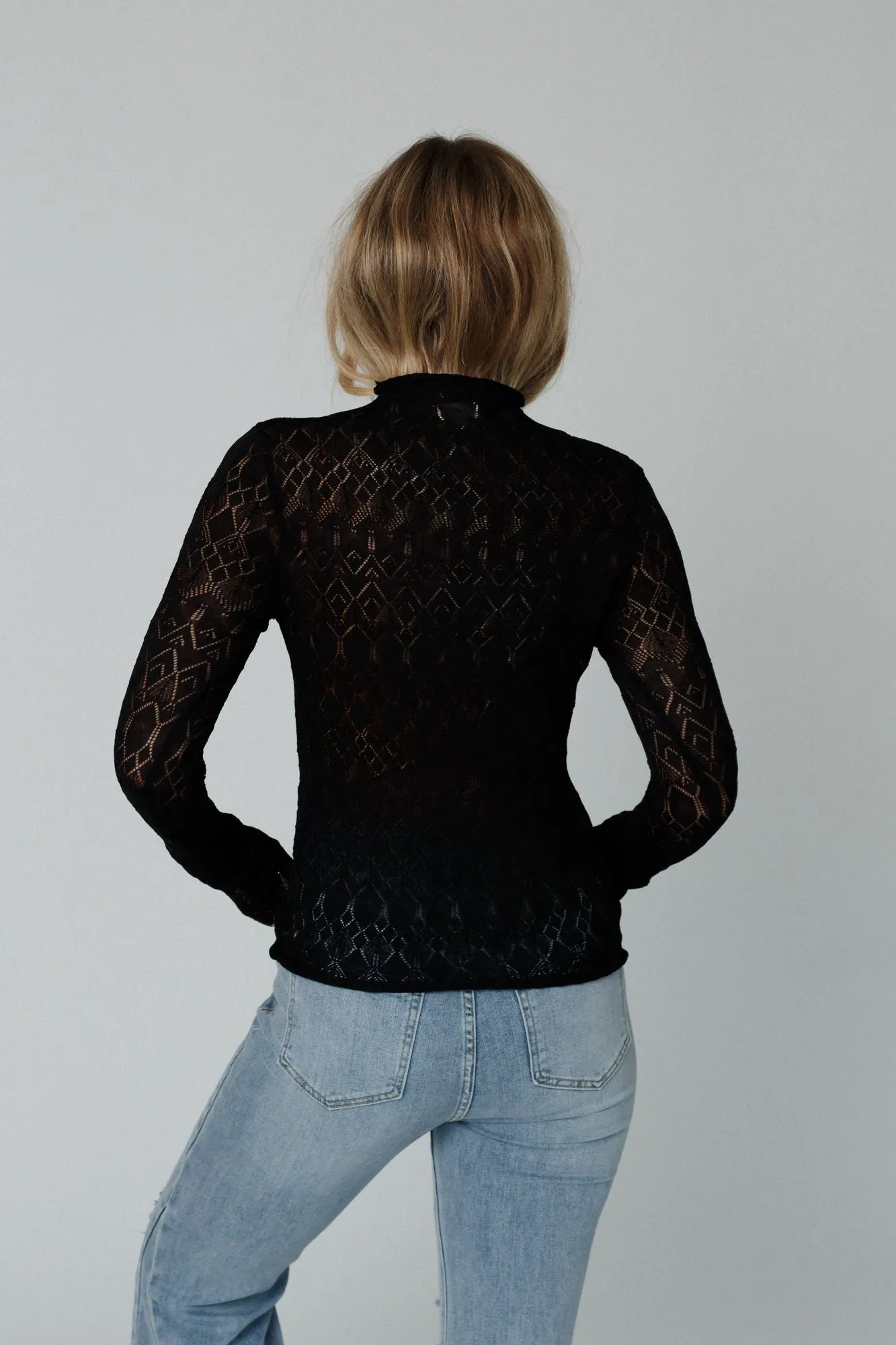 Black Knit Top - Available Now