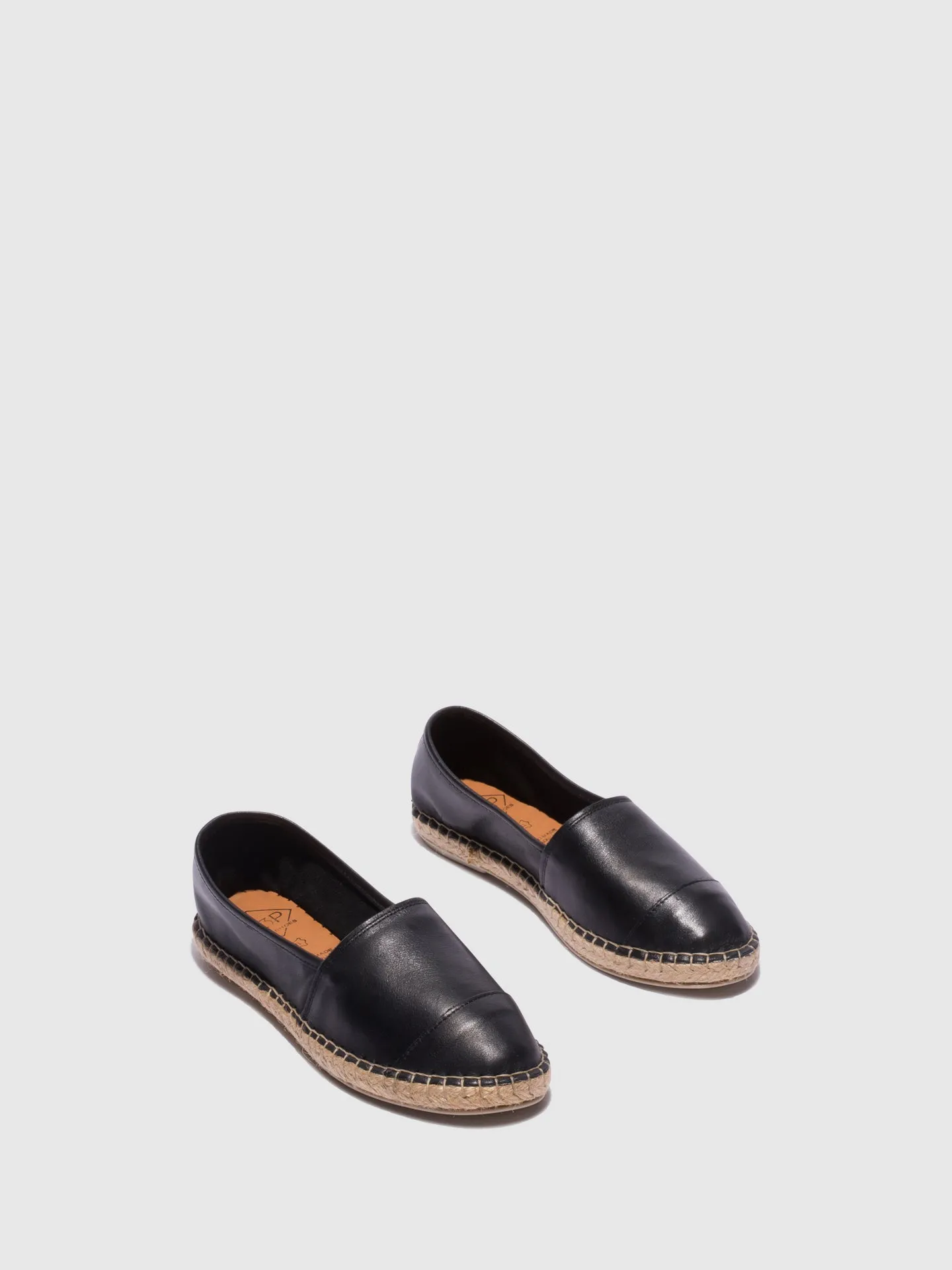 Black Round Toe Espadrilles