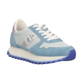 Blauer S4MILLEN01/LEM Women's Lace-up Azure Sneakers