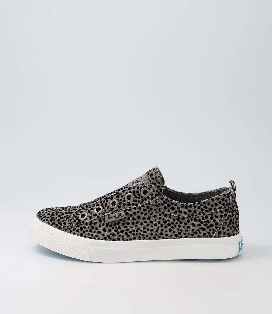 BLOWFISH Playwire Grey Canvas Sneakers