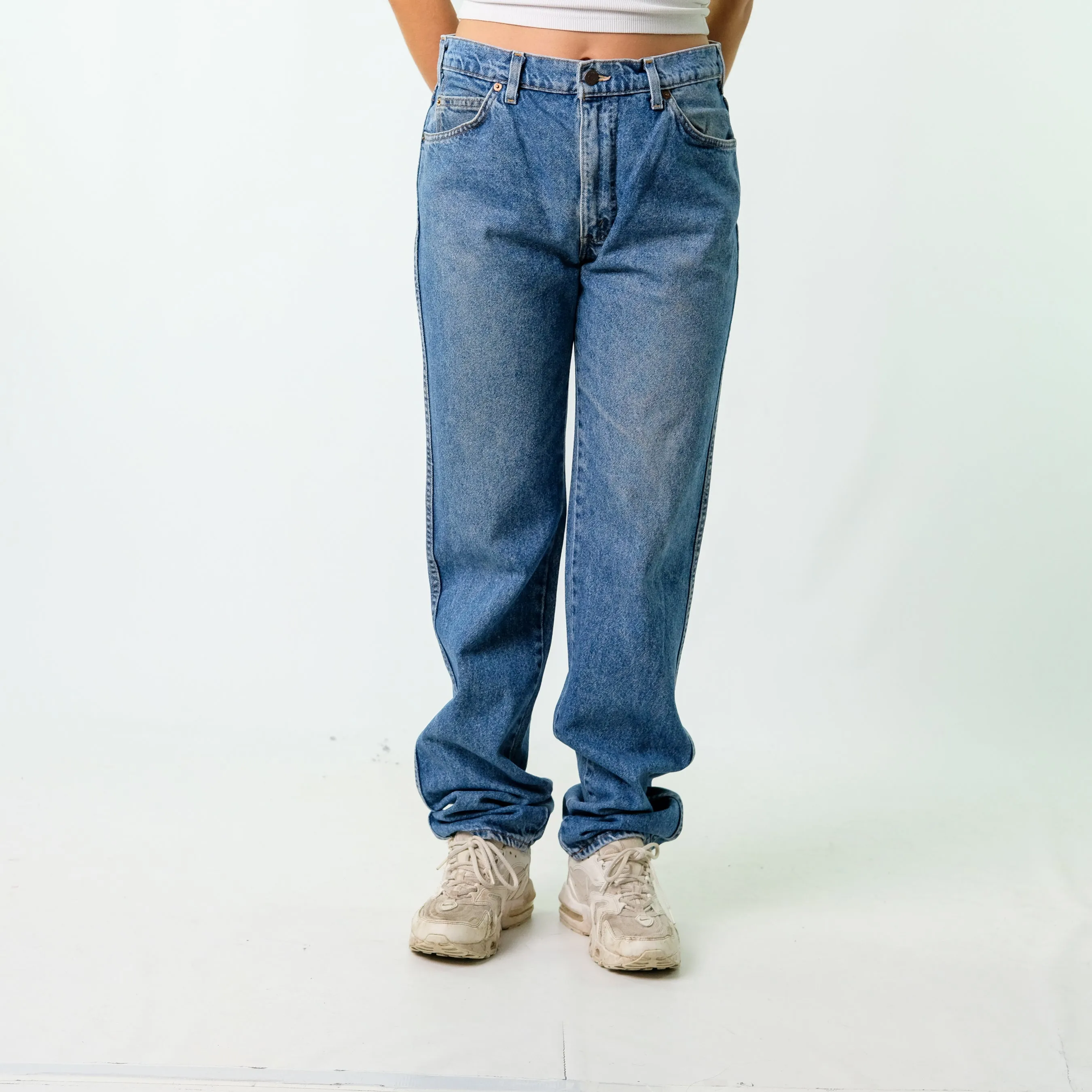 Blue y2ks Levi's Denim Jeans Baggy Pants (26x34)