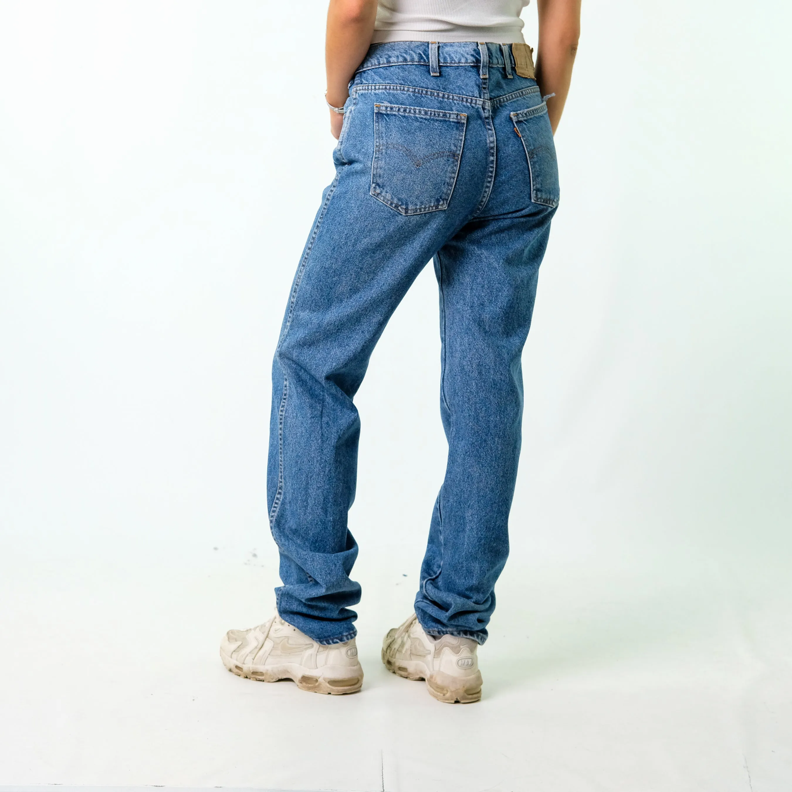 Blue y2ks Levi's Denim Jeans Baggy Pants (26x34)