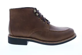 Bostonian Men's Brown Leather Chukka Boots, Lace-Up Mid Product Code 26145095