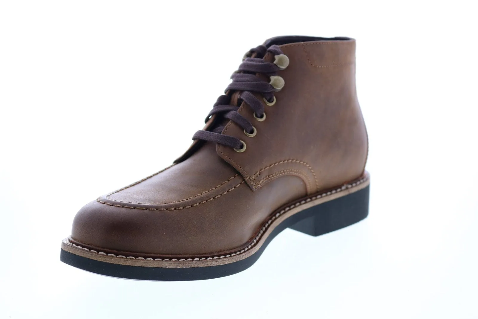 Bostonian Men's Brown Leather Chukka Boots, Lace-Up Mid Product Code 26145095