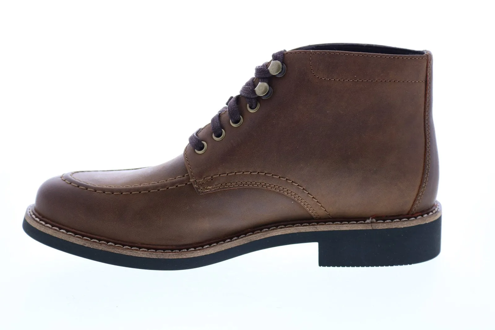 Bostonian Men's Brown Leather Chukka Boots, Lace-Up Mid Product Code 26145095