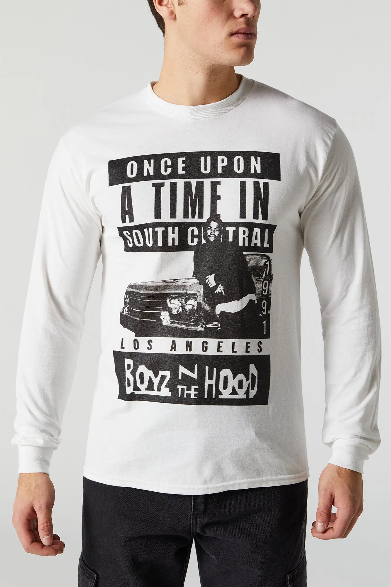 Boyz N The Hood Long Sleeve Graphic Top