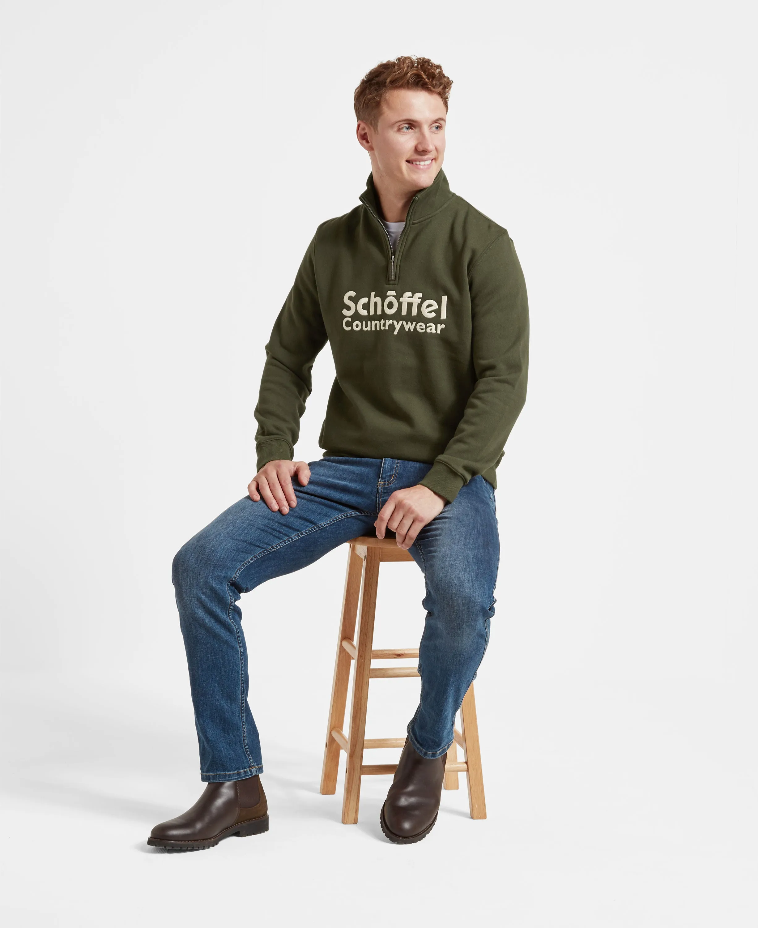 Bude Sweatshirt Forest → Bude Sweatshirt in Forest