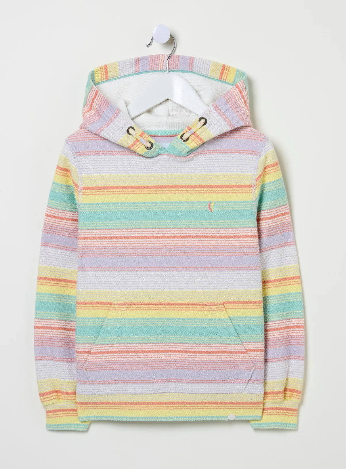 Textured Stripe Popover Sweat for 12-13 years by FATFACE