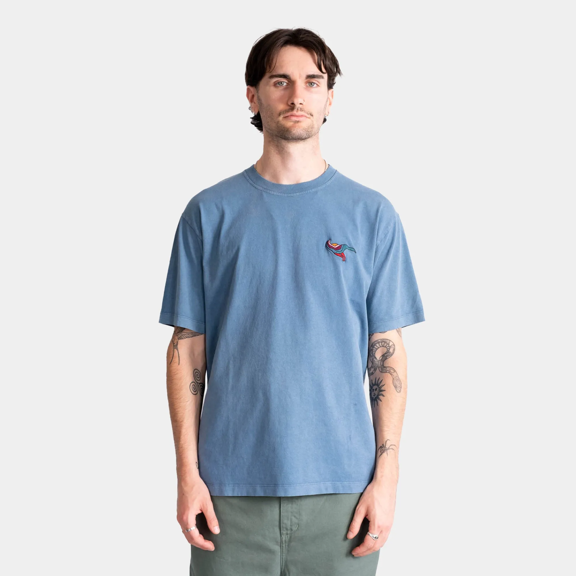 By Parra Duck Attack T-Shirt - Blue