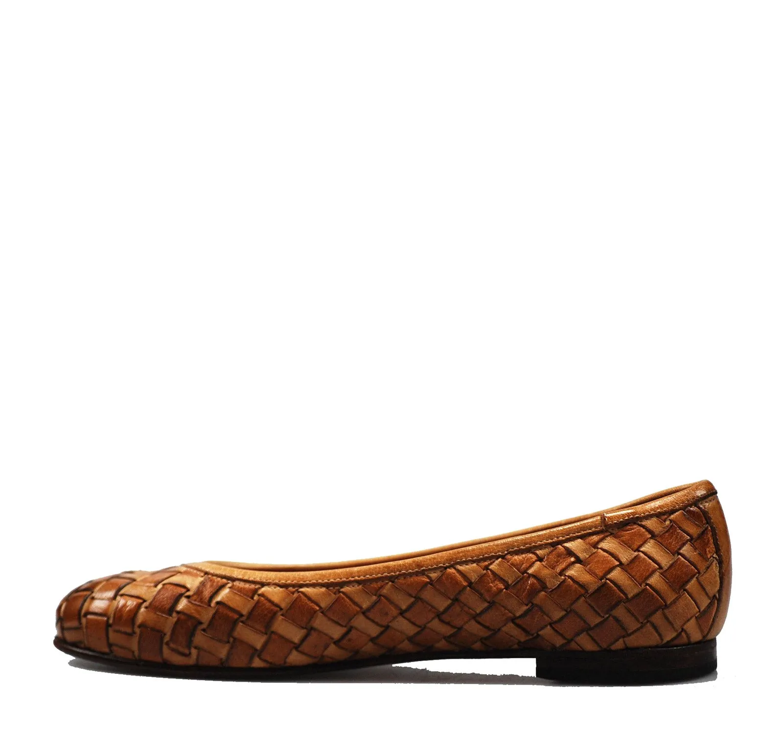 Toscana Melania Woven Flat Shoes