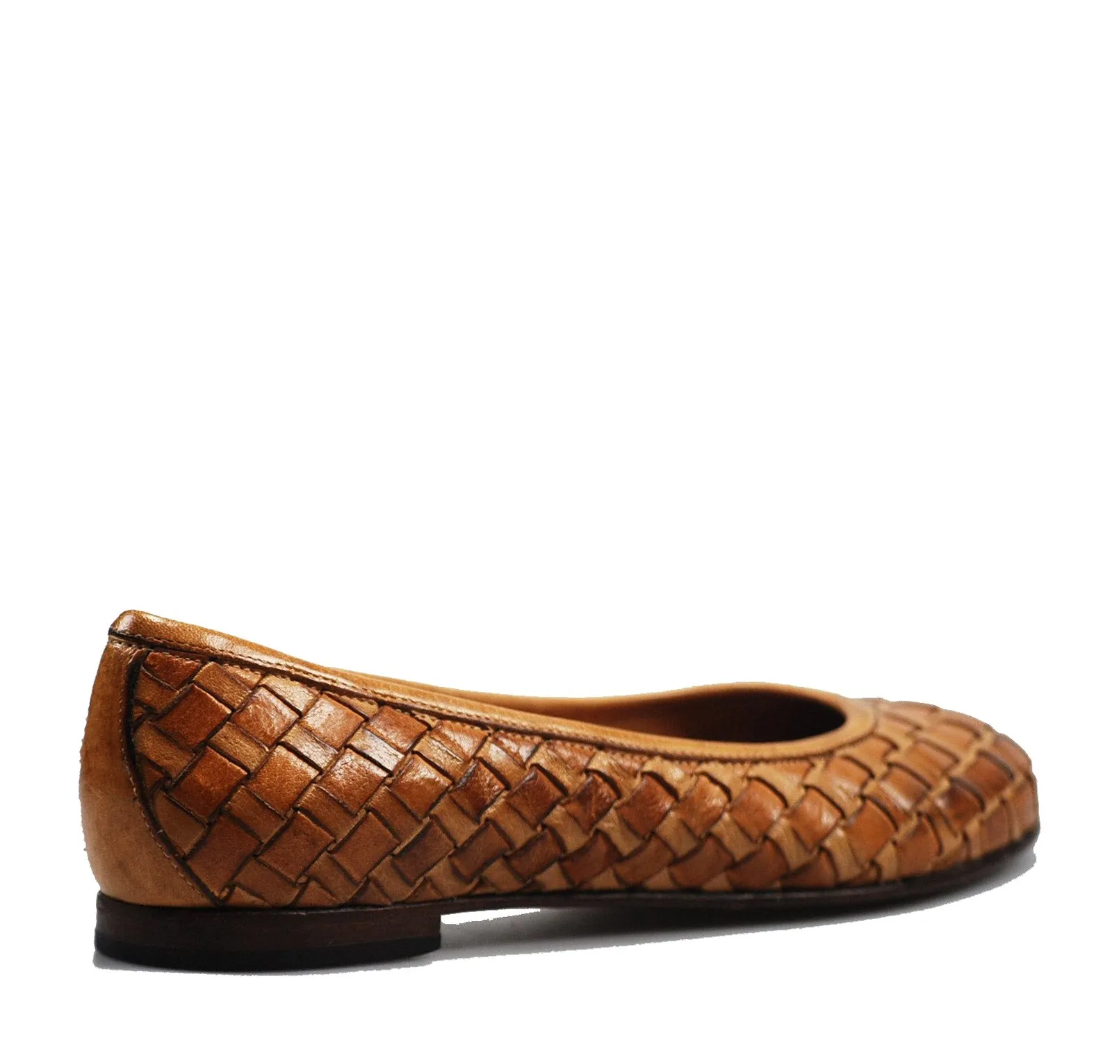 Toscana Melania Woven Flat Shoes