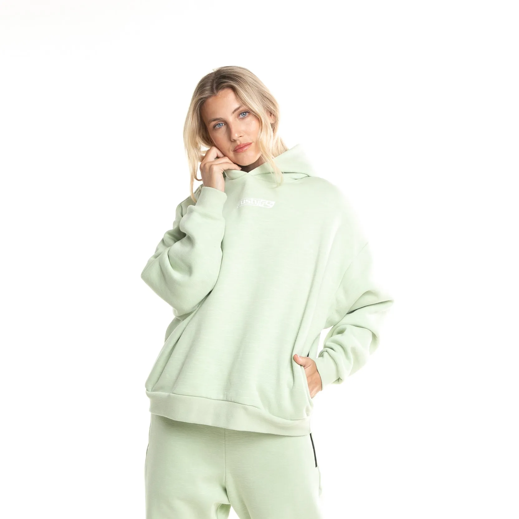 Kangaroo Rusty Leiden Hood Unisex Celadon Green