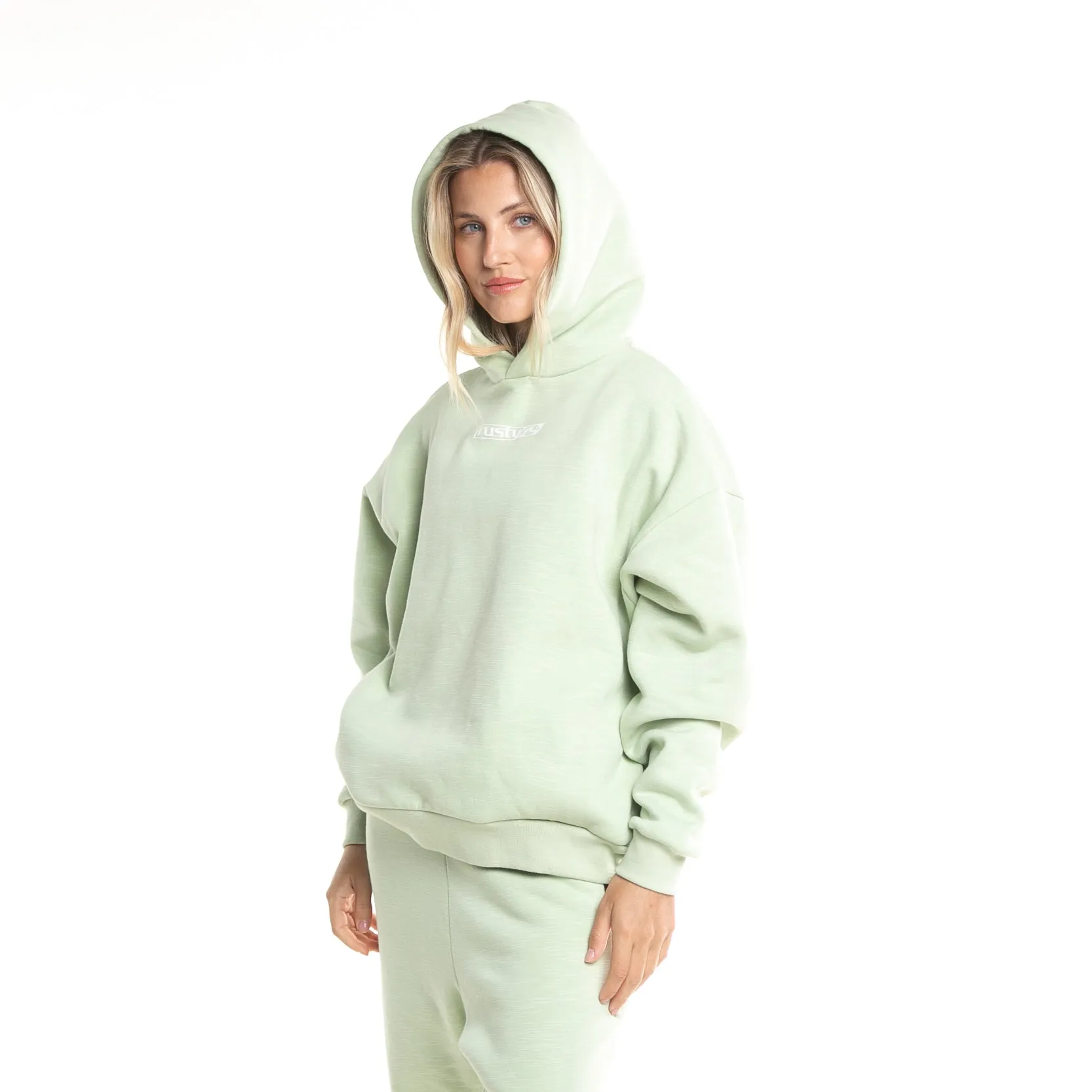 Kangaroo Rusty Leiden Hood Unisex Celadon Green