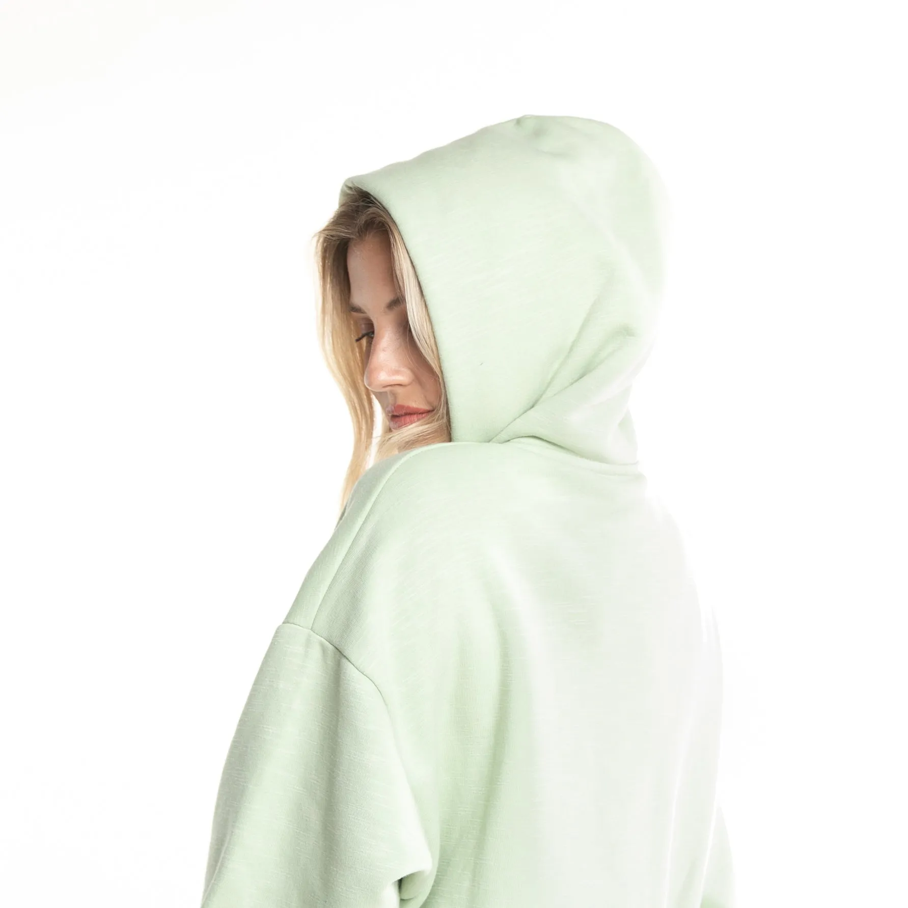 Kangaroo Rusty Leiden Hood Unisex Celadon Green