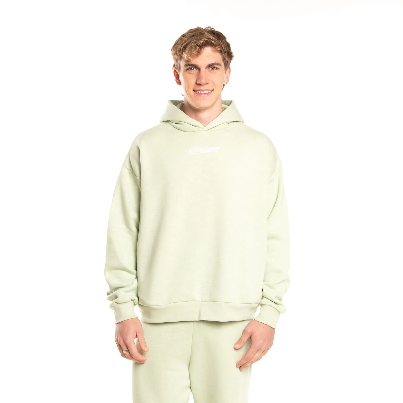 Kangaroo Rusty Leiden Hood Unisex Celadon Green