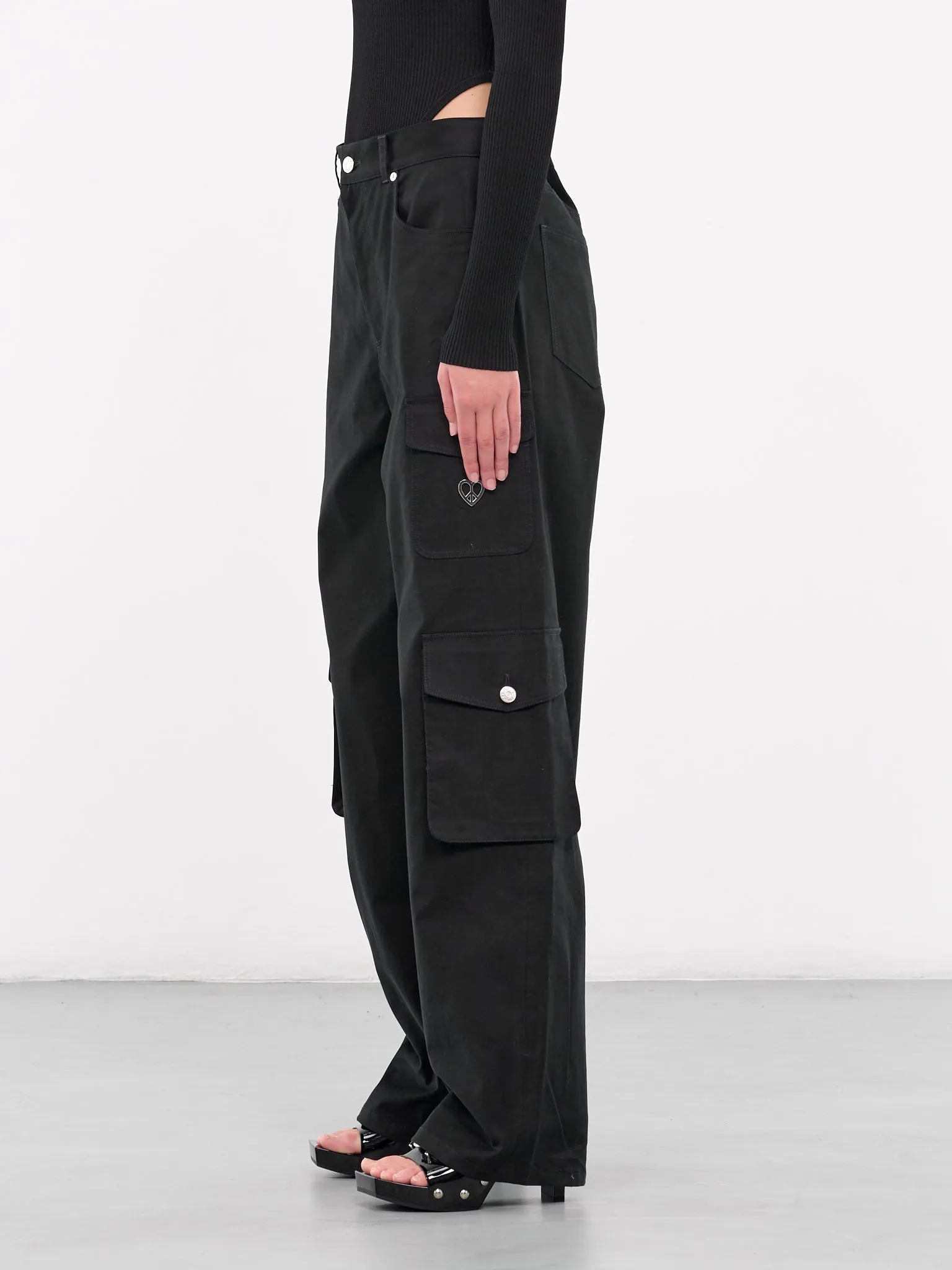 Cargo Trousers (A0330-8724-BLACK)