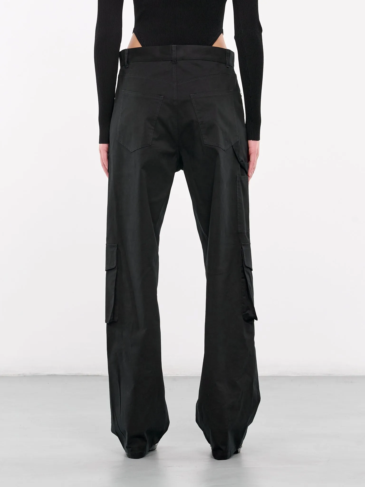 Cargo Trousers (A0330-8724-BLACK)