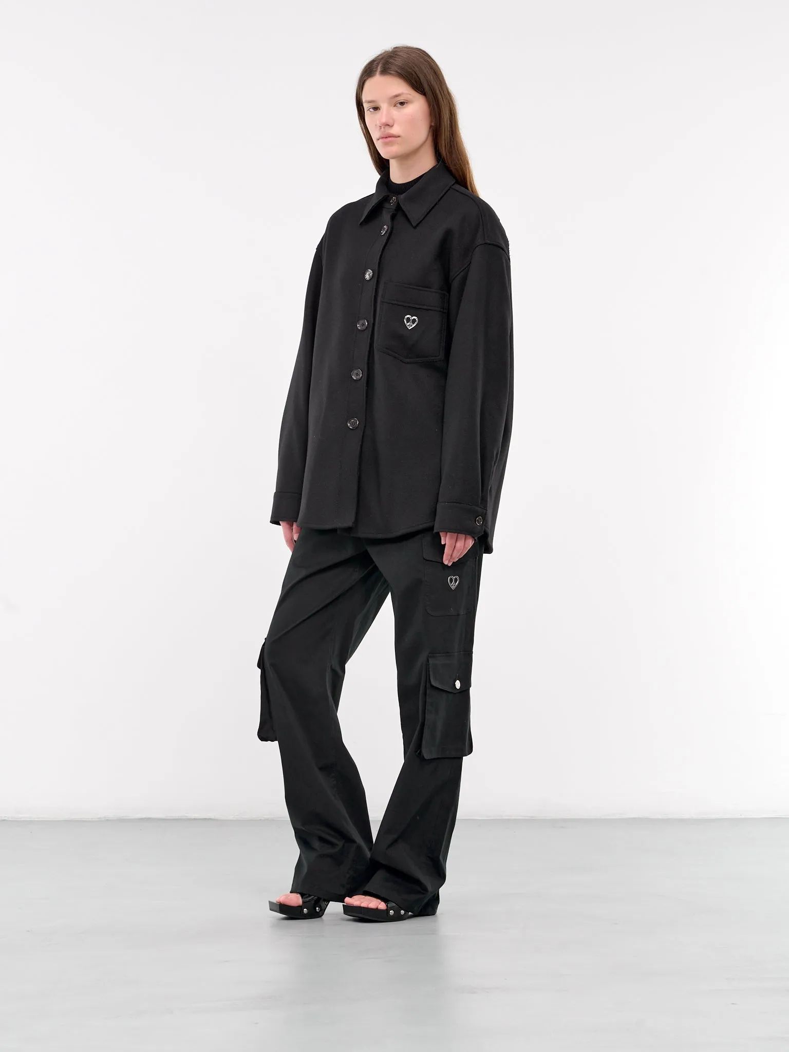 Cargo Trousers (A0330-8724-BLACK)