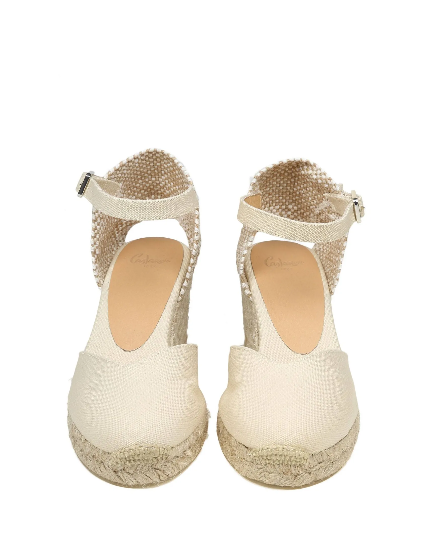 CASTANER ORGANIC COTTON CLEAR ESPADRILLES