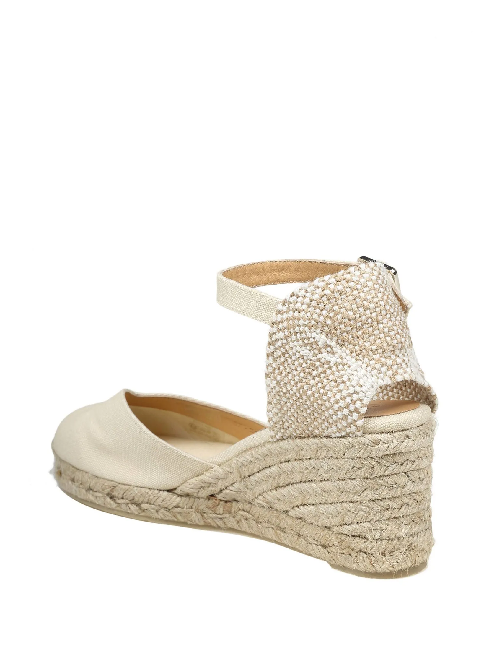 CASTANER ORGANIC COTTON CLEAR ESPADRILLES