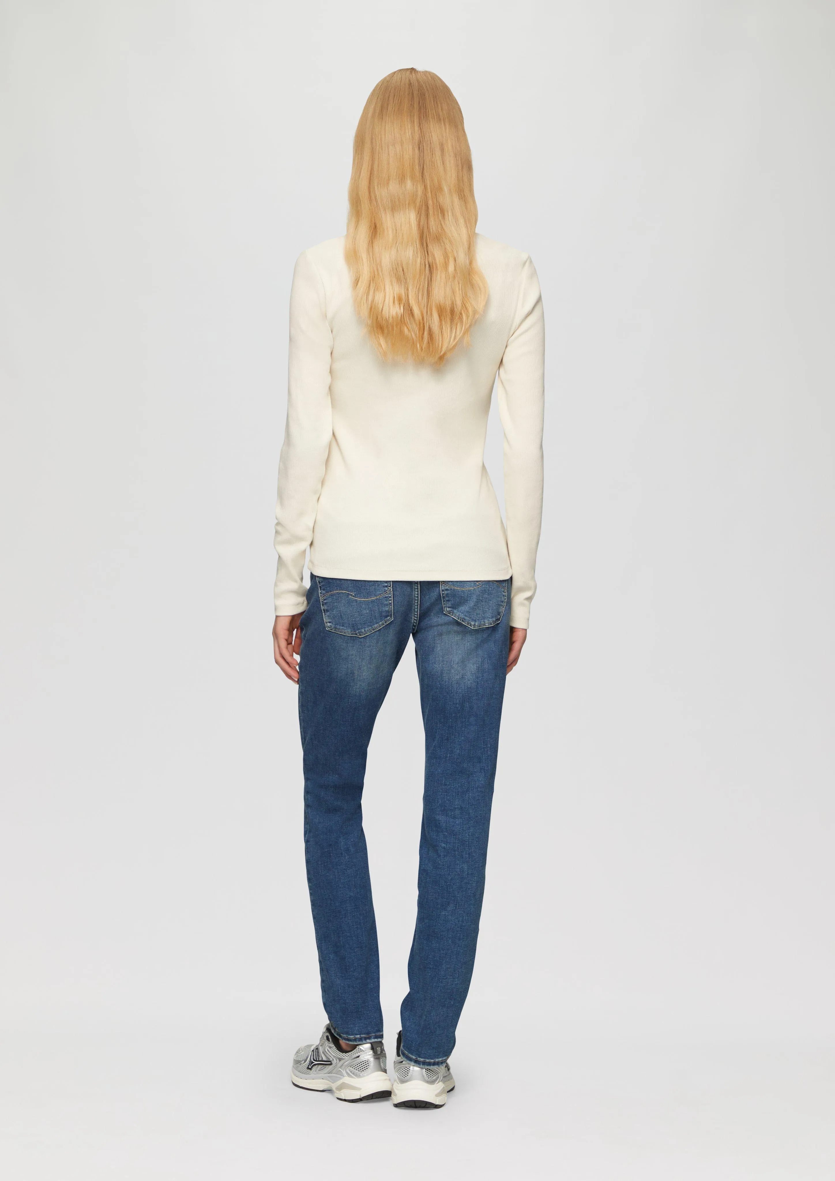 Catie jeans / slim fit / mid rise / slim leg / vintage effect