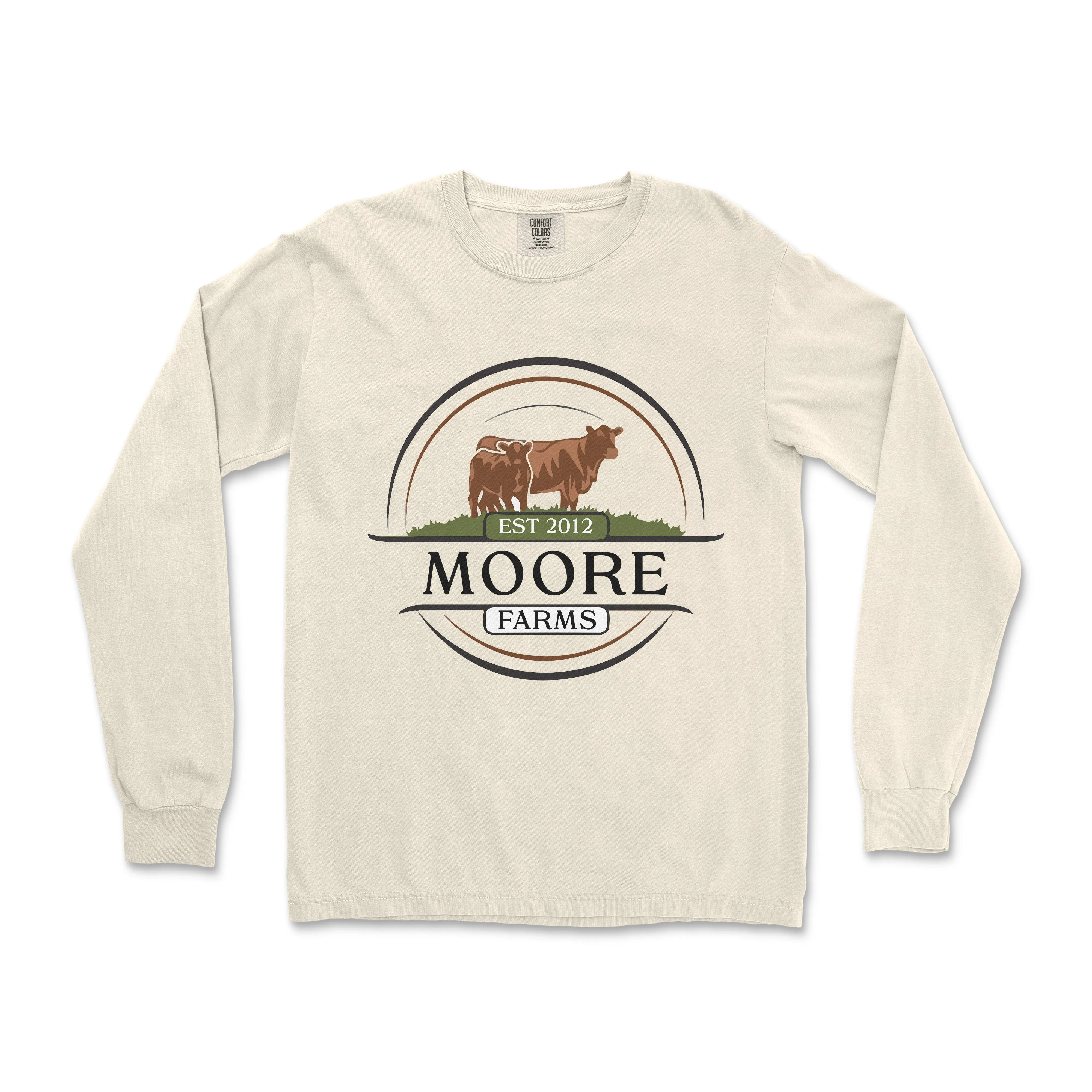 CATTLE FARM CUSTOM LONG SLEEVE SHIRT C5