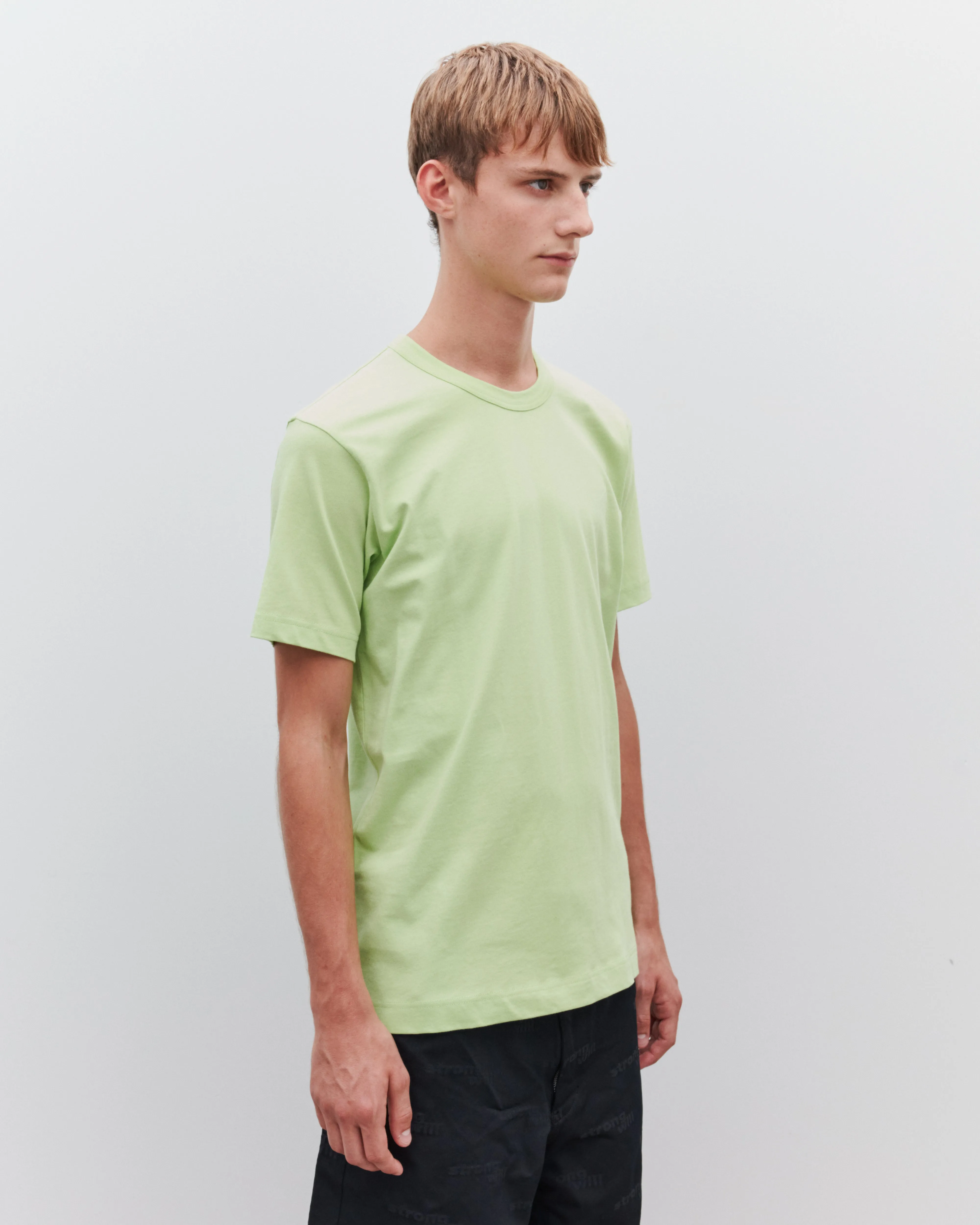 CDG Shirt Men's Logo T-Shirt  Green