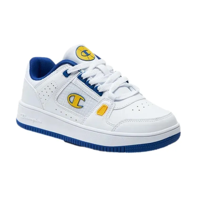 Champion Bianco Blu Summerized Low Sneakers Platform S32876