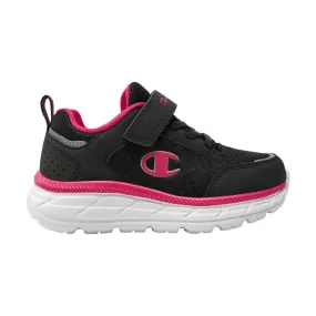 Champion Bambino Nero Rosa Sneakers FX III S32879