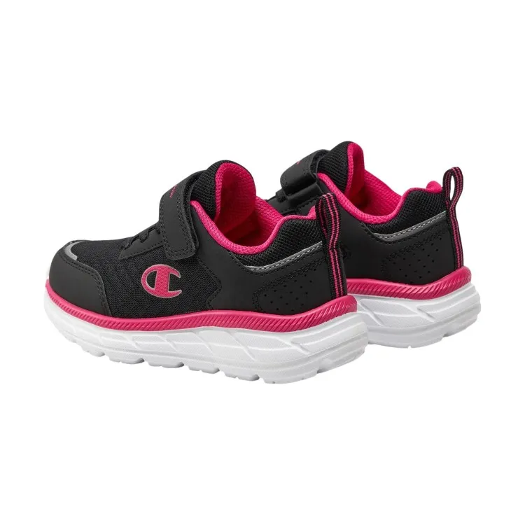 Champion Bambino Nero Rosa Sneakers FX III S32879