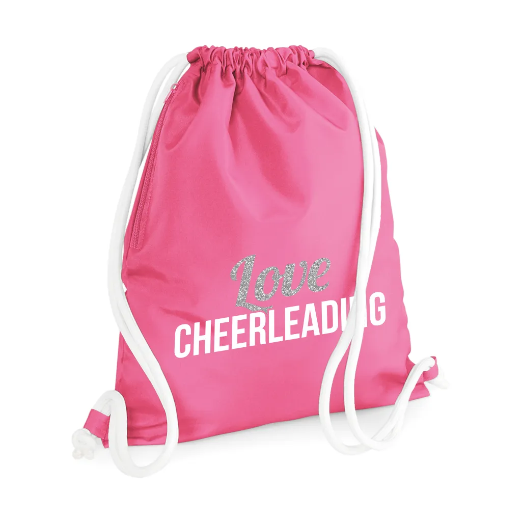 Cheerleading gym bag - Buy Love themed cheer bag