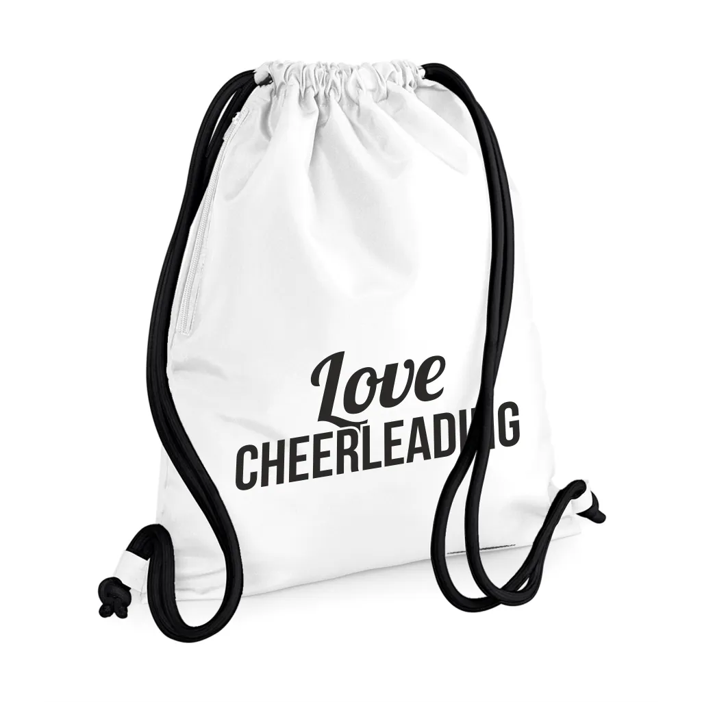 Cheerleading gym bag - Buy Love themed cheer bag